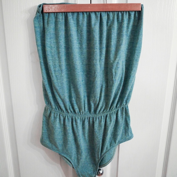 AMERICAN APPAREL Strapless Bodysuit - M - Picture 3 of 6